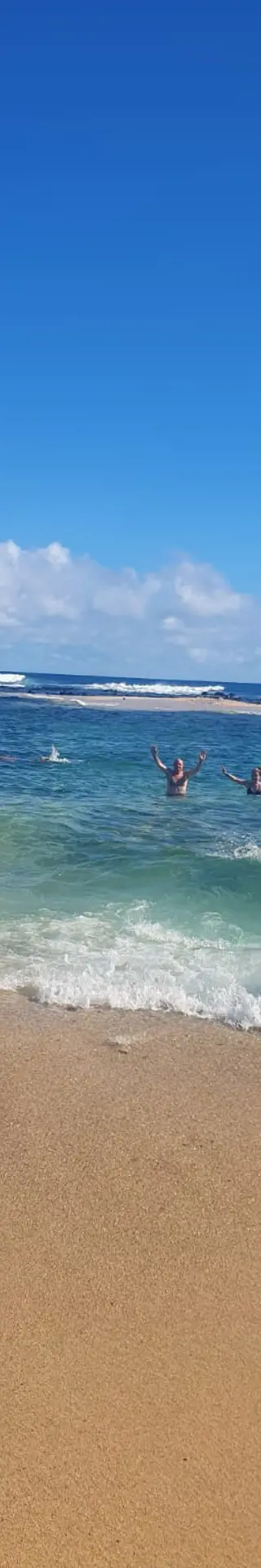 Baden am Traumstrand